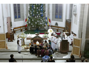 Kinderchristmette mit Krippenspiel (© Karl-Franz Thiede)